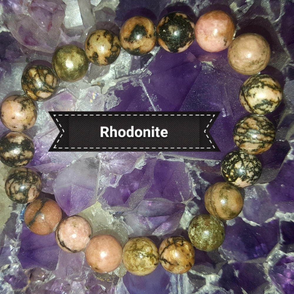 Rhodonite bracelet